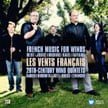 “French Music for Winds, Twentieth-Century Wind Quintets” = Music by IBERT, JOLIVET, MILHAUD, RAVEL, TAFFANEL, BARBER, HINDEMITH, LIGETI, VERESS AND ZEMLINKSY [TrackList follows]  – Les Vents Francais – Warner Classics (2 CDs)