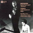 BEETHOVEN: Violin Sonata No. 9 in A Major; FRANCK: Violin Sonata in A Major – Sidney Weiss, violin/ Jeanne Weiss, p. – Crystal Records