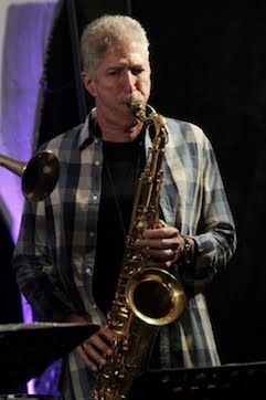 Portrait of Bob Mintzer, by Christian Wurm