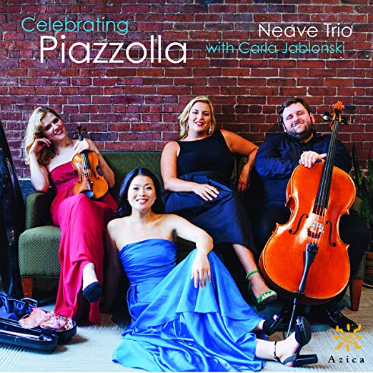 Neave Trio Celebrating Piazzolla, Album Cover