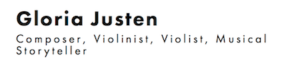 Logo Gloria Justen 01