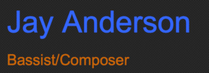 Logo Jay Anderson String Bass