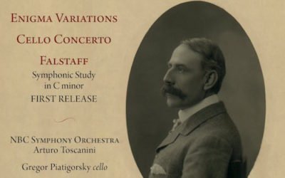 ELGAR from America, Vol. 1 = Historic Orchestral Recordings: Enigma Variations, Cello Concerto, Falstaff, w Toscanini, Piatagorsky, Rodzinski, Barbirolli  – Somm Ariadne 