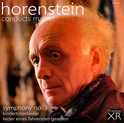 Horenstein Mahler on Pristine,Album Cover