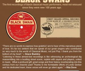 Black Swans = Black Classical Music Performers, 1918-1944 – Parnassus 