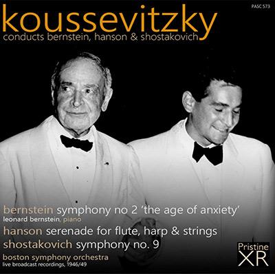 Koussevitzky conducts Bernstein, Hanson, & Shostakovich – Boston Symphony Orchestra – Pristine Audio
