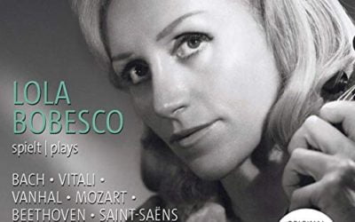 Lola Bobesco plays Violin Concerti by BACH; VITALE; VANHAL;  MOZART; BEETHOVEN;  SAINT-SAENS – SWR Classic 
