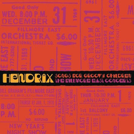 Hendrix – Songs For Groovy Children The Fillmore Concerts – Sony