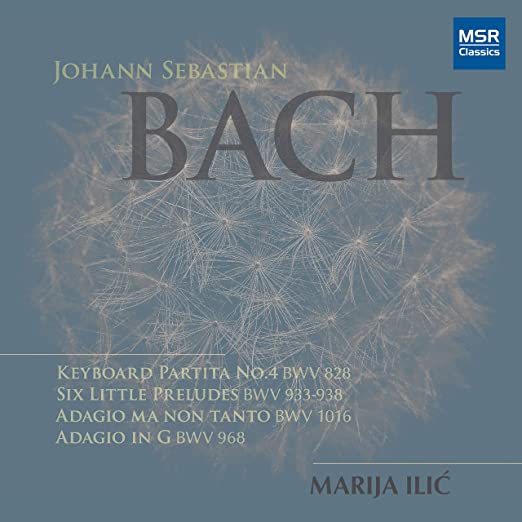 Marija Ilic Plays Bach, Album Cover