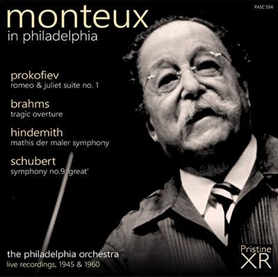 Monteux in Philadelphia, Album Cover