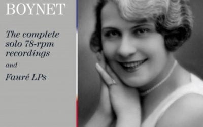 Emma Boynet: The Complete Solo 78-rpm Recordings and Faure LPs  – APR