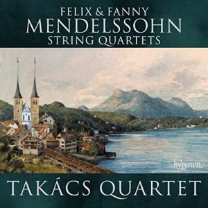 Album Cover for Mendelssohn and Mendelssohn String Quartets