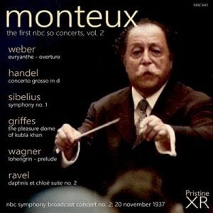 Album Cover for Monteux First NBC Concerts Vol 2