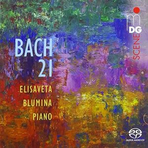 Album Cover for Bach 21, Elisaveta Blumina
