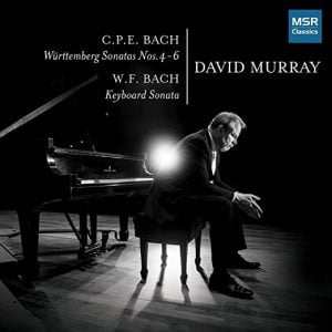 Album Cover for Bachs -- CPE, WF, by David Murray