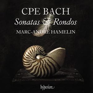 Album Cover for CPE Bach - Marc-Andre Hamelin