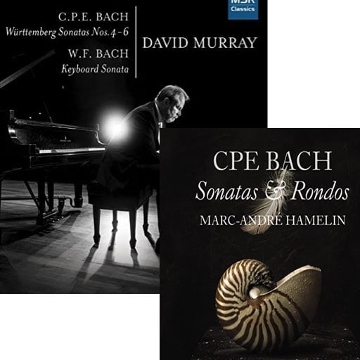 CPE Bach – David Murray, Marc-Andre Hamelin [double review] – MSR, Hyperion
