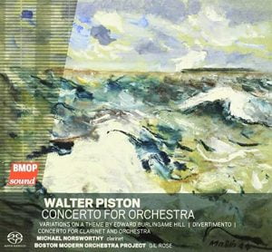 Album Cover for Piston - Concerto for Orchestra