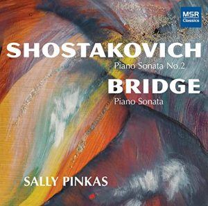 Album Cover for Shostakovich Bridge Sonatas, Sally Pinkas