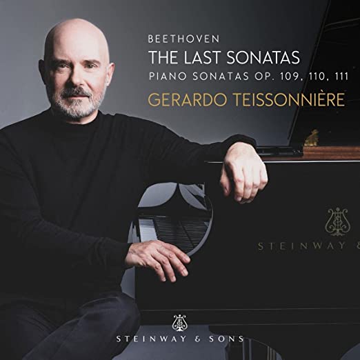 Album Cover for Beethoven by Teissonniere The Last Sonatas