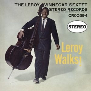 Album Cover for Leroy Vinnegar - Leroy Walks
