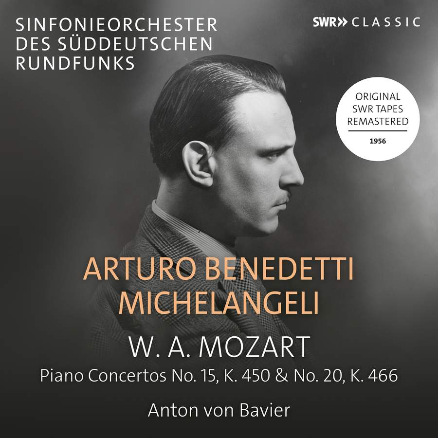 Album Cover for Arturo Benedetti Michelangeli Plays Mozart
