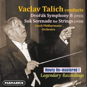 Album Cover for Talich Conducts Dvorak #8, Suk Serenade