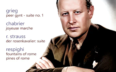 Goossens Conducts Cincinnati Symphony, Vol. 3 – GRIEG; CHABRIER; R. STRAUSS; RESPIGHI – Pristine Audio