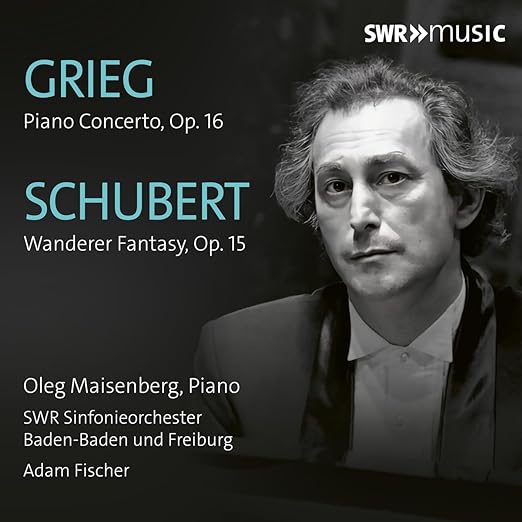 Album Cover for Maisenberg plays Grieg, Schubert