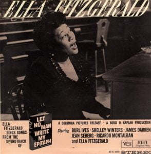 Album Cover for Ella Fitzgerald - Let No Man Write My Epitaph