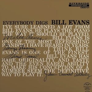 Album Cover for Everybody Digs Bill Evans