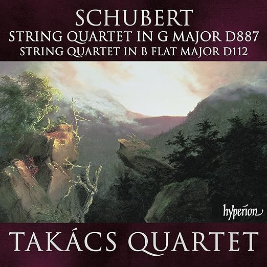 SCHUBERT: String Quartets #8 (D. 112),  #15  (D. 887) – Takács String Quartet – Hyperion