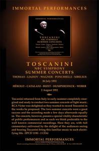 Album Cover for Toscanini NBC Summer Concerts 1952