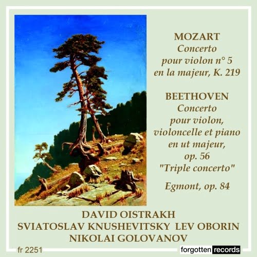 Nikolai Golovanov Conducts Beethoven Triple Concerto – Oistrakh Trio – Forgotten Records
