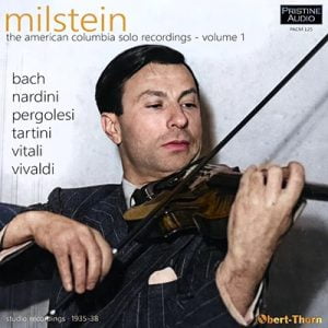 Album Cover for Milstein - the American Columbia Solo Recordings Vol. 1