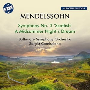 Album Cover for Baltimore Symphony Orchestra - Mendelssohn Symphony #3