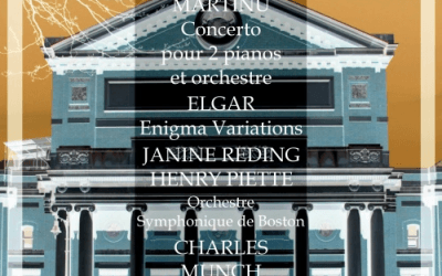 Charles Munch – Elgar Variations; Martinu Piano Concerto; Boston Symphony Orchestra – Forgotten Records