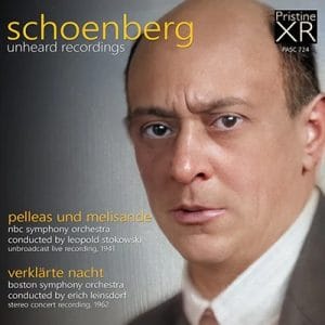 Album Cover for Schoenberg - Unheard Recordings