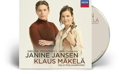 Janine Jansen plays Sibelius and Prokofiev Violin Concertos – Klaus Mäkelä, Oslo Philharmonic – Decca