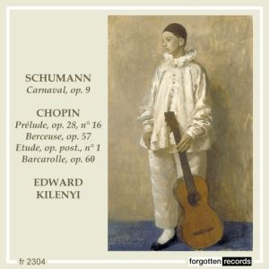 Album Cover for Edward Kilenyi Recital
