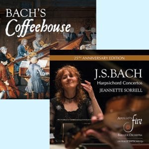 Album Cover for Apollo's Fire Concertos and Coffee