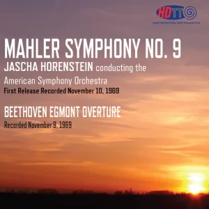 Album Cover for Jascha Horenstein Conducts Mahler 9th