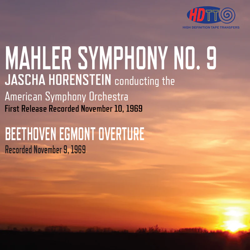 Album Cover for Jascha Horenstein Conducts Mahler 9th