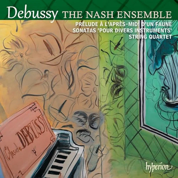 Album Cover for The Nash Ensemble Plays Debussy