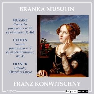 Album Cover for Branka Musulin, Piano