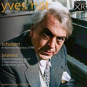 Album Cover for Yves Nat Plays Schubert and Brahms
