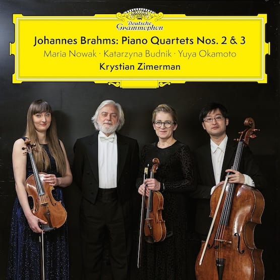 BRAHMS: Piano Quartets Nos. 2, 3 – Krystian Zimerman – Deutsche Grammophon