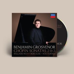 Album Cover for Benjamin Grosvenor, Chopin Sonatas Full