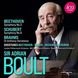 Sir Adrian Boult – Beethoven, Schubert, Brahms – ICA Classics