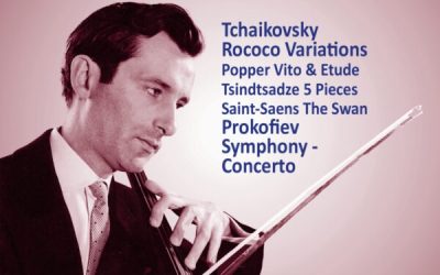 Daniil Shafran: More Cello Masterworks – Tchaikovsky, Popper, Tsintsadze, Saint-Saëns, Prokofiev – Parnassus